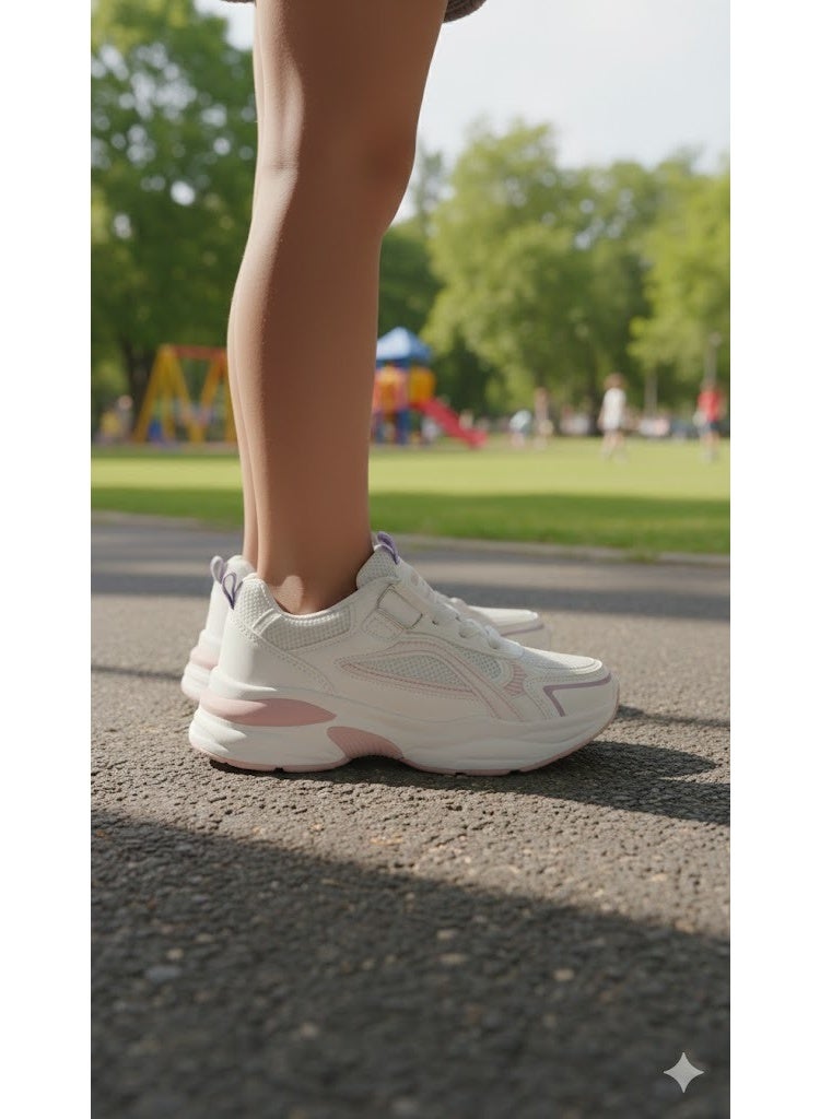 كوتشي حذاء أطفال رياضي مريح وخفيف الوزن – تصميم عملي للمدرسة واللعب اليومي - مقاس 30 - Image 3